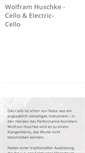 Mobile Screenshot of huschke.de